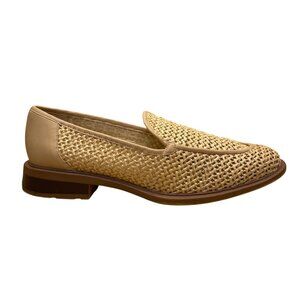 Sarto Women’s Natural  Woven Slip-On Loafer A-Eda 2 Shoes Size 9.5M